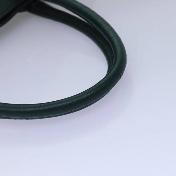 PRADA Tote Bag Leather 2way Khaki Auth bs15124 - Picture 7 of 16